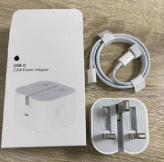 3Pin 20W Fast Charger for iPhone With Cable