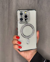 New Diamond Blingy Magsafe clear Case🤍💍