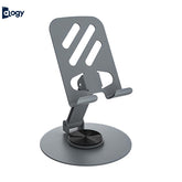 Desktop Metal Mobile Stand with 360° Rotating Base - Space Grey
