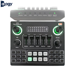 V9SJ Sound Card – Dual‑Mic Input