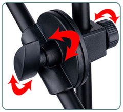 Studio Microphone Metal Floor Stand For BM800 & Other Mics