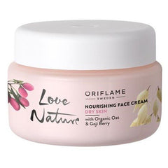 Nourishing Face Cream with Organic Oat & Goji Berry - 50ML
