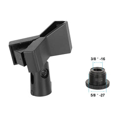 Butterfly Microphone Clips - 3/8"-16 to 5/8"-27