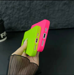 Summer Neon Silicone Soft Case for iPhone Flat 70% OFF TODAY
