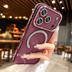 Diamond Bling Stone magsafe Case (FLAT 40% OFF)
