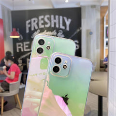 Ombre Multi-Color Cool Holographic Gradient Effect Case for iPhone