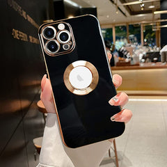 Omorro for Men & Women Girls, Luxury Gold Electroplate Plating Frame