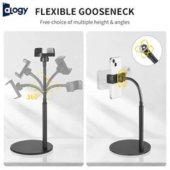 Premium Mobile Stand – Metal Build, Flexible Holder