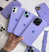 iPhone Premium Quality Silicone Case (Lilac Color)