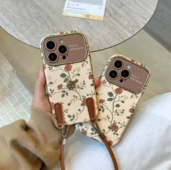 Premium Retro 3D Rope Case ( Premium Leather Finish )