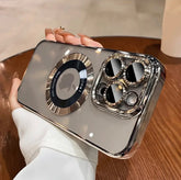 Luxury Transparent Magnetic Wireless Case for iPhone –(50% OFF TODAY)