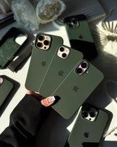 iPhone Premium Quality Silicone Case (Dark Green Color)
