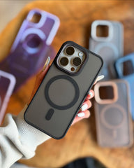 Matte Magsafe Armour Case – Chrome Edition 🔥 FLAT 50% OFF TODAY🔥
