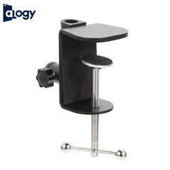 Heavy-Duty Table Clamp for Arm Stand - 6cm Max Grip 2 Holes