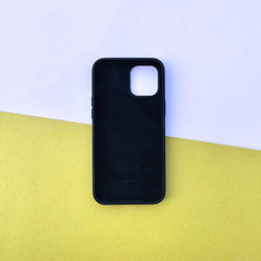 iPhone Premium Quality Silicone Case (Black Color)