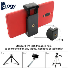 1/4 Mobile Holder - U clip Multifunction