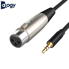 XLR Female To 3.5mm TRS Audio Cable