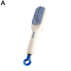 Magic Retractable Comb Self Cleaning Hair Brush Massage