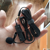 BOYA BY-M1 3.5mm Audio Video Record Lavaliere Lapel Microphone Clip On Mic for iPhone Android DSLR Podcast Camcorder Recorder