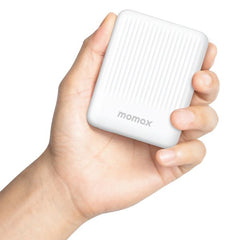 Original Momax IP122 Minimal 5000mAh 15W Palm Size Wireless Power Bank