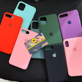 iPhone Silicone Logo Case