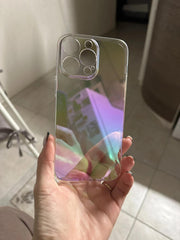 Ombre Multi-Color Cool Holographic Gradient Effect Case for iPhone