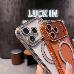 Diamond Bling Stone magsafe Case (FLAT 40% OFF)