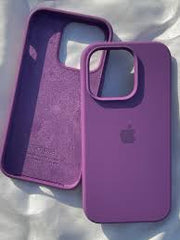 iPhone Premium Quality Silicone Case (Purple Color)