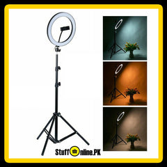 "26cm" with "7 feet" Modern Ring Light For Selfies TikTok And Videos