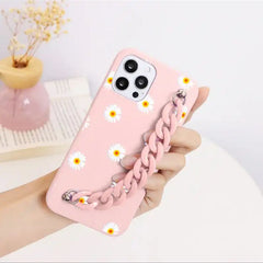 Pink Lily Chain Case