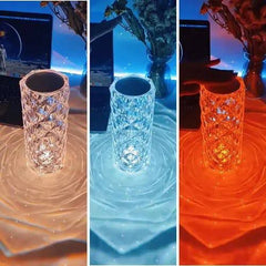 16 Color RGB Crytal Diamond Lamp