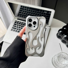 Premium Matte Flames case for iPhone