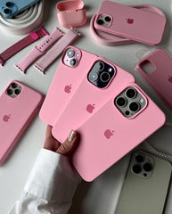 BABY PINK SILICONE CASE -