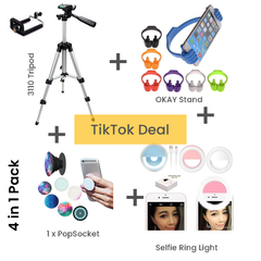 New Tik Tok Deal For Vlogers | Travelers | Celebs 4 in 1 Pack