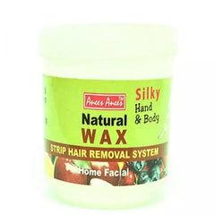 Wax hand and body strip hair removal