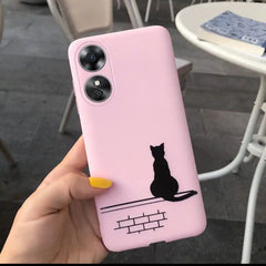 Pink Introvert Cat Phone Case