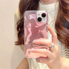 Pink Gradient Holographic Premium Cases