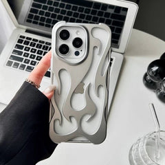 Premium Matte Flames case for iPhone