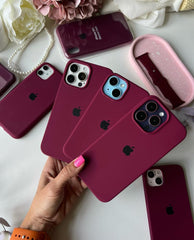 PLUM SILICONE CASE -