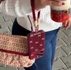 Premium Bow Mirror Phone Case for iPhone