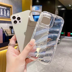 Mirror Silver holographic Wavy Anti-Burst Case ( 70% Off Today )
