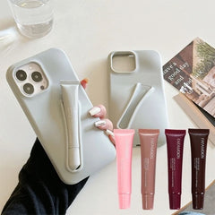 Lip Gloss Holder Case for iPhone 14