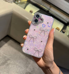 ✨ Premium Bow Crystal Diamond iPhone Case