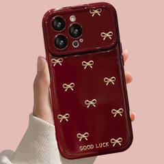 Premium Bow Mirror Phone Case for iPhone