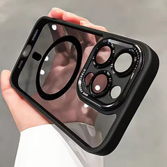 ShockProof Armour Glass Lens Magsafe Supported Case