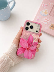Pink Lily IMD premium case