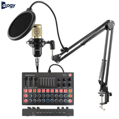BM800 Condenser Microphone With M9 Sound Card