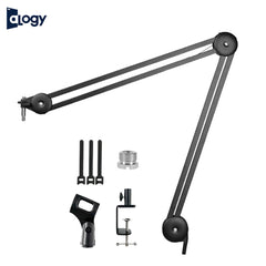 Premium Boom Arm Mic Stand – Heavy-Duty PSA Style