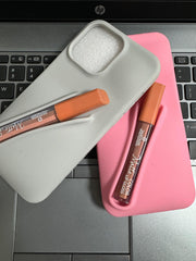 Lip Gloss Holder Case for iPhone (lip balm included)