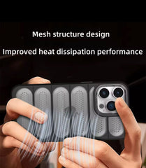 Luxury Heat Dissipation Breathable Hole Case